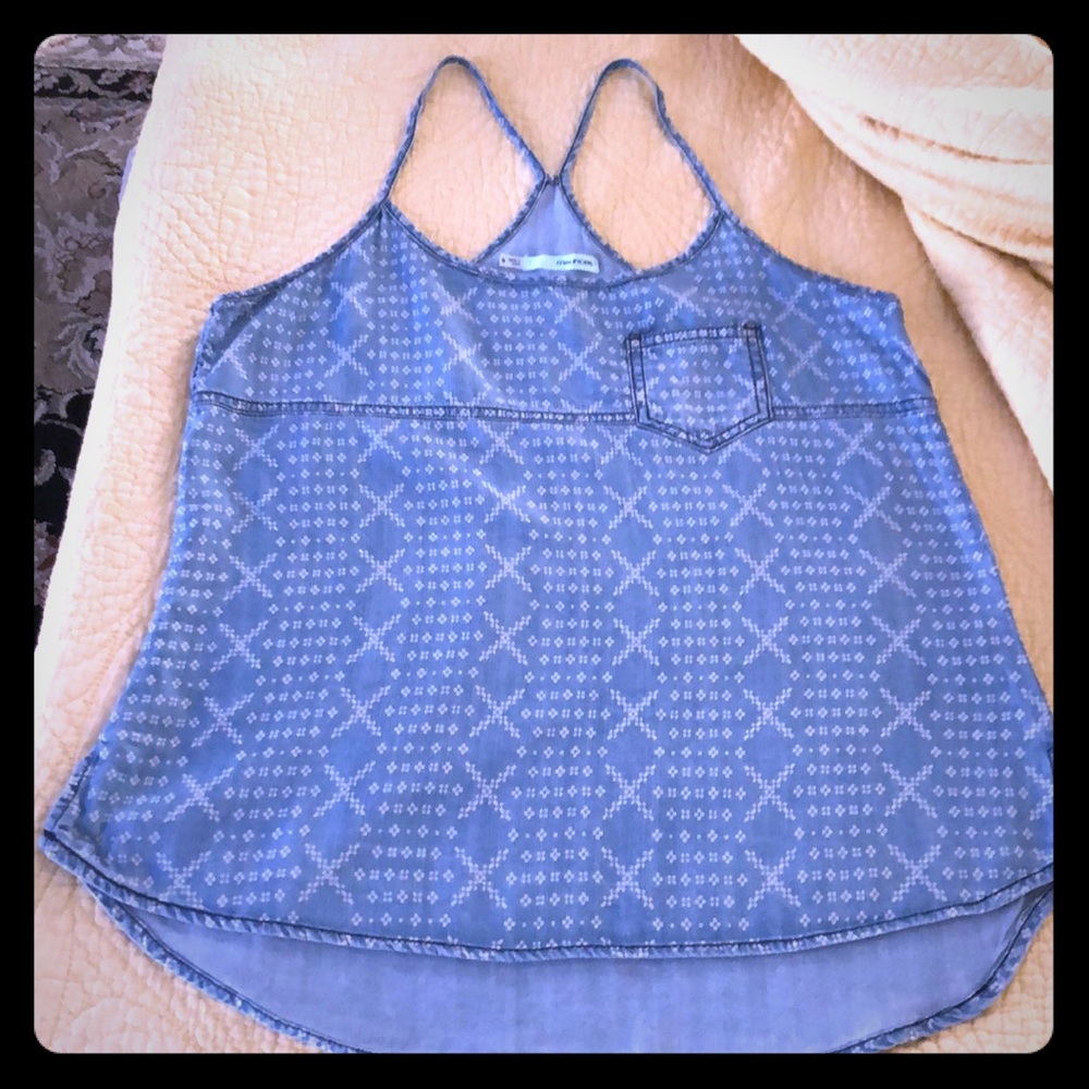 Denim tank